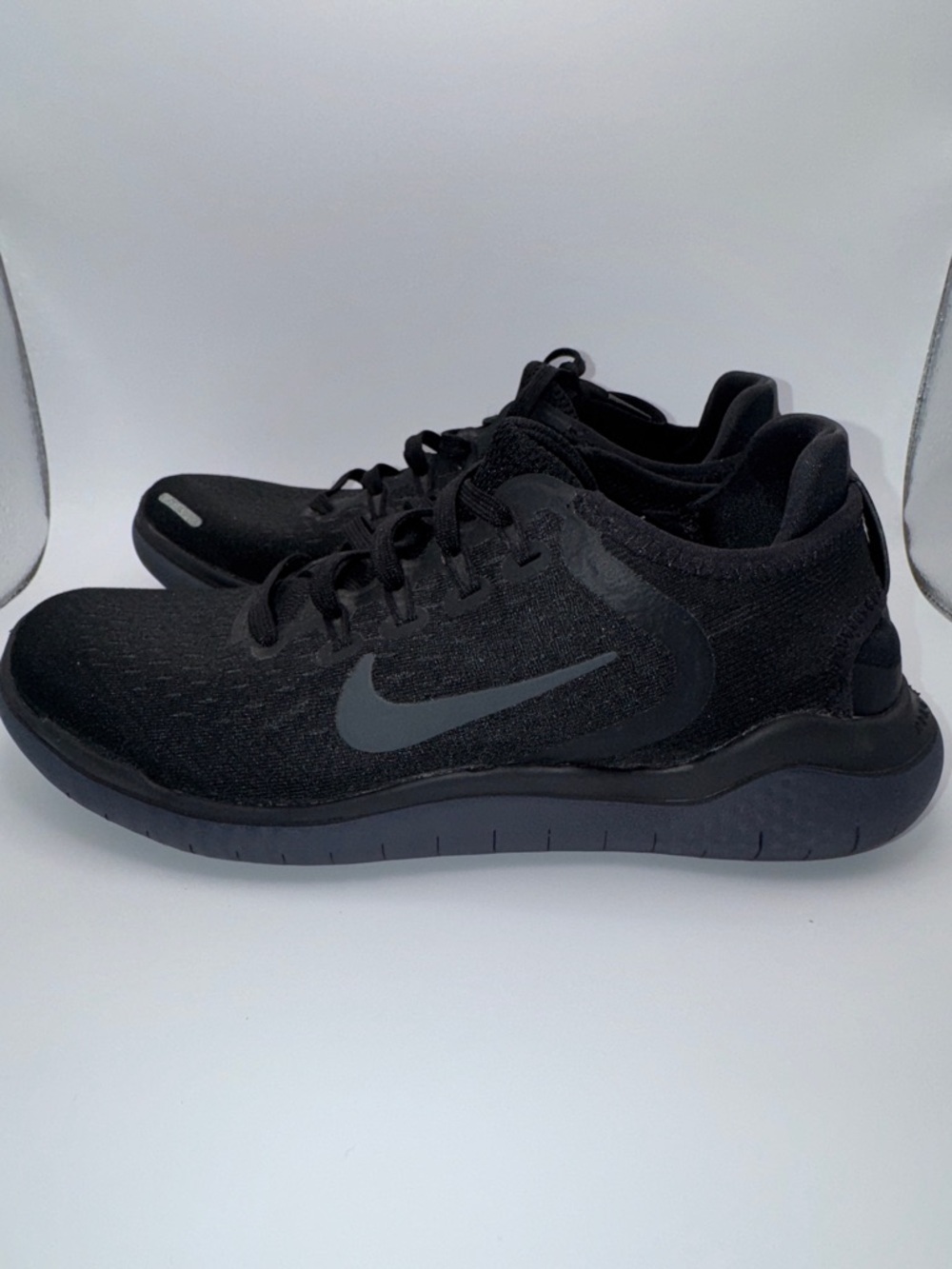 Nike Free RN 2018 Triple Black Running Sneaker Womens 7 942837-002